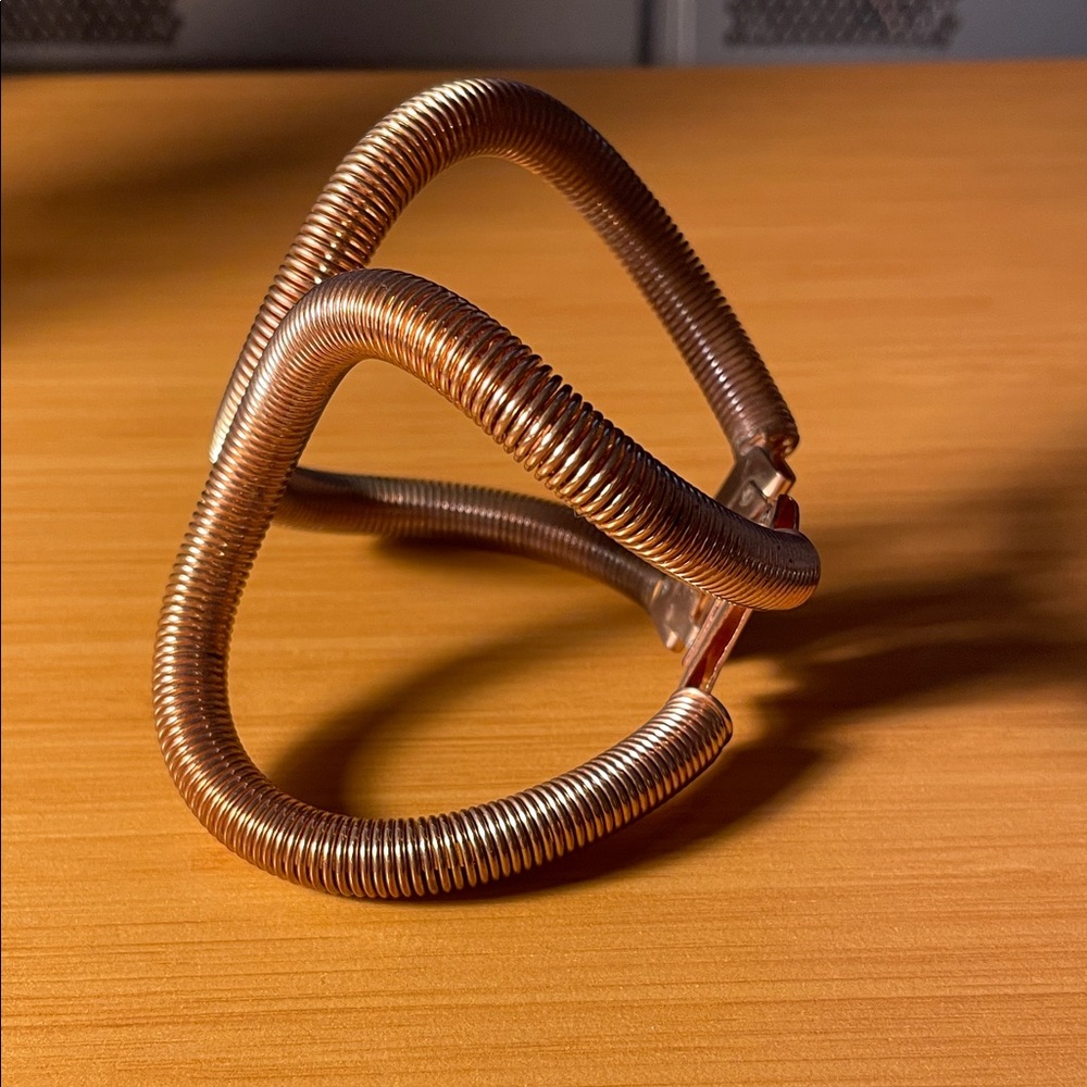 Copper Coil Statement Bracelet - image 3